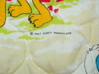 VTG Pacific Mickey Mouse and Friends Bedspread Walt Disney Productions 90 X 105 6