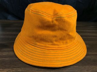 VTG Jamaican Cross Colours Post Hip Hop Nation Academic Hard Wear Bucket Hat VGC 4