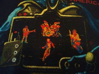 VTG The Who ' 82 American Tour Concert T - Shirt Mens SZ M Rock Band S/S Robot Tee 6