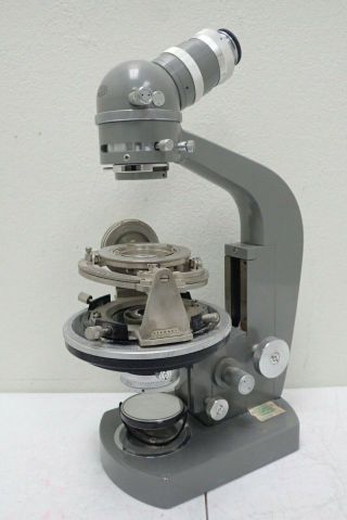 Vintage Olympus Microscope W/ Pw10x Eyepiece