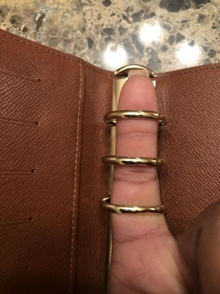 Louis Vuitton Vintage Medium Agenda MM 9