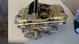 Holley 650 Cfm Double Pumper Rebuilt Carburetor Rochester Bolt Pattern Rare