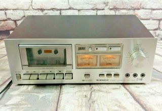 Vintage Pioneer Stereo Cassette Tape Deck Ct - F500 Hifi