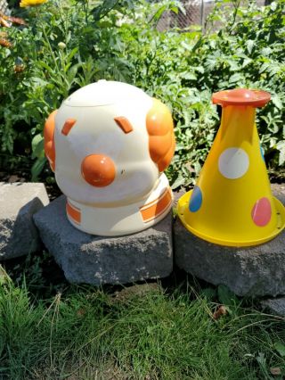 Vintage Wham - O FUN FOUNTAIN 1978 CLOWN Sprinkler Made USA w/ BOX 3