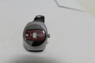 Vintage Old German Made Umf Ruhla Digital Mens Wrist Watch.