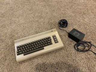 Vintage Commodore 64 Color Personal Computer &