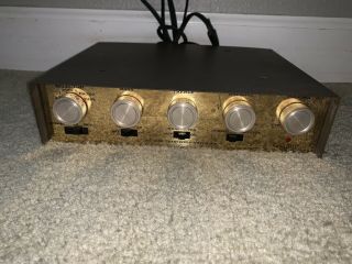 Vintage Knight Kn - 400b Vintage Transistor Stereo Amplifier Amp Made In Usa Great
