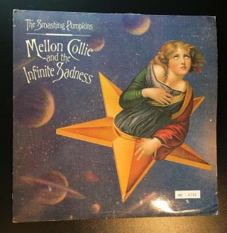 Vintage Smashing Pumpkins Mellon Collie Infinite Sadness 1996 Vinyl 3 Lp Rare Eu