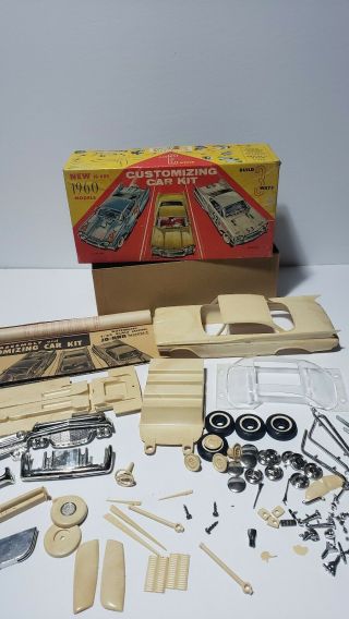 Vintage Jo - Han 1960 Models Customizing Car Kit - De Soto Adventurer - No.  2760:140