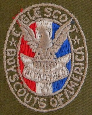Vintage Eagle Scout Type 2 BSA Boy Scouts of America Merit Badge 2