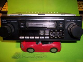 Vintage Kraco Am/fm Cassette Stereo,  Graphic,  Equalizer,  Preset Buttons Digital