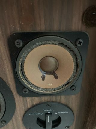 vtg 1970’s pioneer cs - 500g speakers 5
