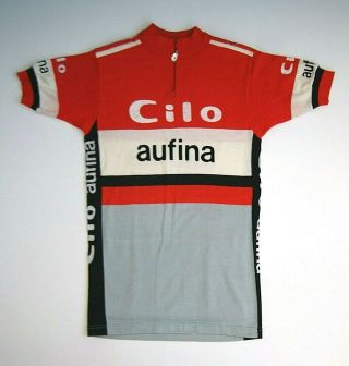 Jersey Castelli Cilo Aufina Lama Wool Vintage Retro Made In Italy For Cycling