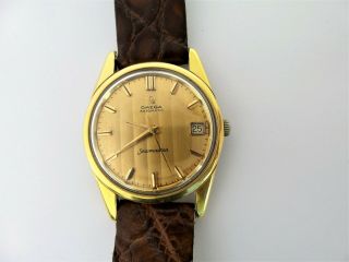 Vintage Omega Seamaster Automatic Cal.  562 Gold & Steel Mens Dress Watch