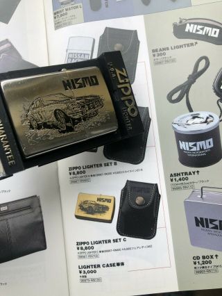 Nismo Old Logo Zippo Lighter Rare Vintage 240z S30z Jdm Skyline S13 R32 R33 S14