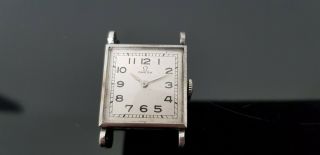 Omega Mid Size Vintage Mechanical Watch.  Lug Needs Soldering.  Repair Or Parts.