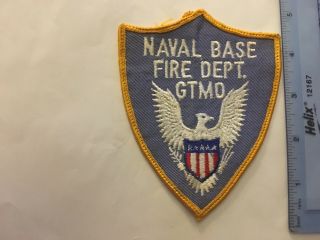 Us Naval Base Guantanamo Bay Fire Department Cuba (vintage)