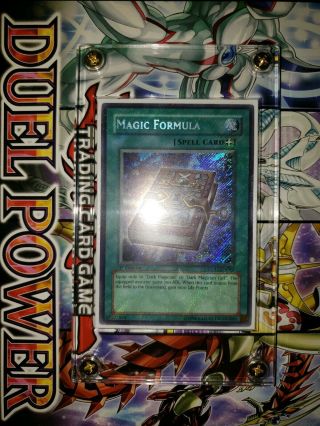 Magic Formula Glas - En093 1st Edition Played - Extremely Rare