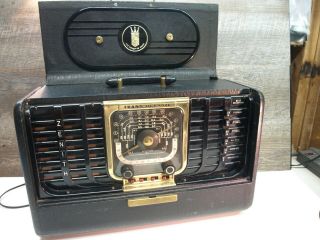 Vintage 1951 Zenith G500 Transoceanic Radio