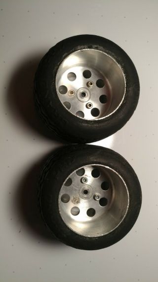 Advanced engineering vintage old RC R/C 1/10 1/8 aluminum wheels sprint 2