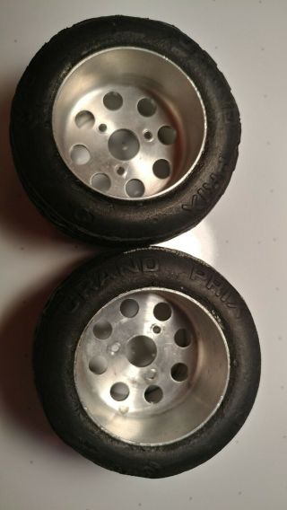 Advanced engineering vintage old RC R/C 1/10 1/8 aluminum wheels sprint 5