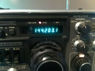 Kenwood Ts - 700sp Vintage 2 - Meter All Mode Ham Radio Transceiver With Mc - 50