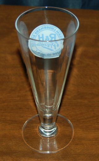 Rubsam & Horrmann Brewing Co.  Staten Island,  NY Beer Glass 7 