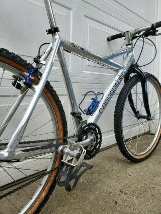 1994 Cannondale Killer V 900 Polished Aluminum Coda Xt All 1 Owner Vtg