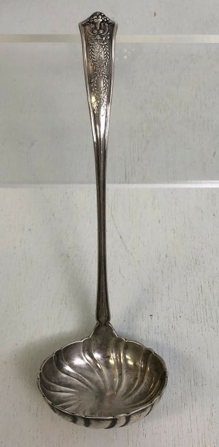 Vintage Tiffany Sterling Silver Ladle In The Winthrop Pattern.