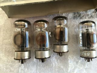 Vintage hi - fi tubes valves quad GEC KT88 2 - 4 only 2