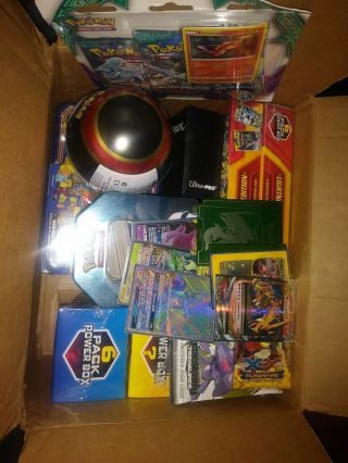 POKEMON JUMBO MYSTERY BOXES Power Boxes Tins Ultra Rare cards Pins and MORE 3
