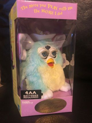 NIB 2000 SPRING FURBY VINTAGE SPECIAL LIMITED EDITION TIGER ELECTRONIC 3