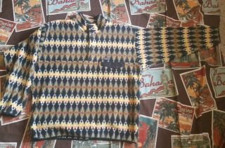 Patagonia Men ' s Synchilla snap t Fleece Pullover Size XXL vintage print EUC 2