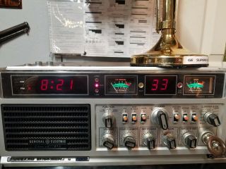 Vintage Cb Base Radio G E Ssb Superbase 3 5875a