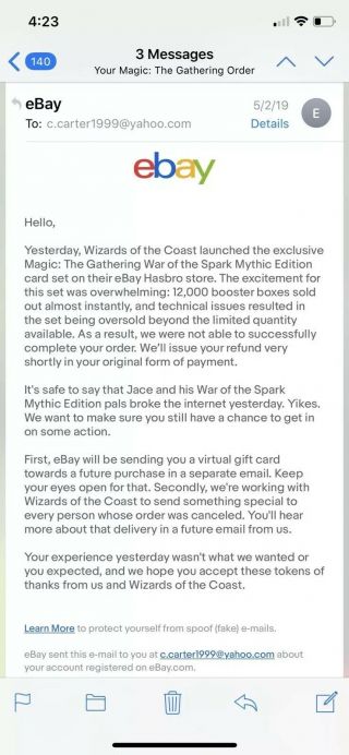 Magic War Of The Spark Uncut Sheet Rare Mythic Mtg