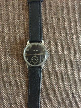 Titus Genf WW2 German Wehrmacht Military Vintage Watch Dienstuhr 7
