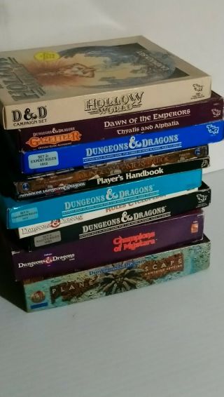 Dungeons And Dragons Items,  Books,  Games,  Vintage Tsr,  Planescape Hollow World