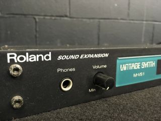 Roland M - VS1 | Vintage Synth Sound Expansion Module | Rack Mount | EtCS 2