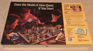 Vintage Hero Quest Board Game Milton Bradley Games Workshop 99 Complete 1989 4