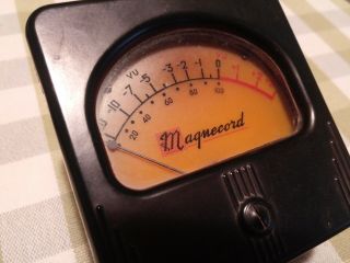 Vintage Set Of Simpson Magnecord Fairchild Vu Meters