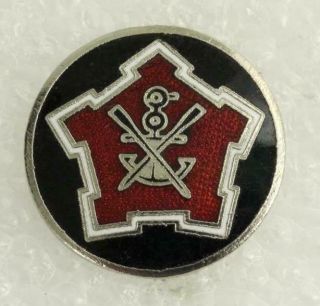 Vintage Us Military Insignia Unit Crest Pin 2 Engineer Battalion Fort Bliss