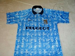 Coventry City Football Shirt Home Vintage 1992/94 Size L Large Adult Rare