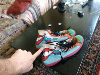 Peter Max Vintage Shoes Gym Sneakers Rare Psychedelic