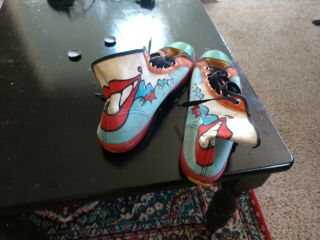 Peter Max Vintage Shoes Gym Sneakers Rare Psychedelic 2