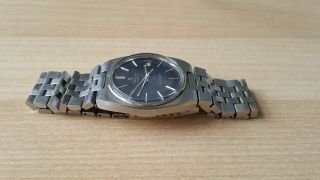 Gent ' s Vintage 1977 Stainless Steel Omega Seamaster Quartz Wrist Watch 4