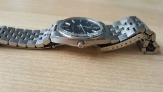 Gent ' s Vintage 1977 Stainless Steel Omega Seamaster Quartz Wrist Watch 6