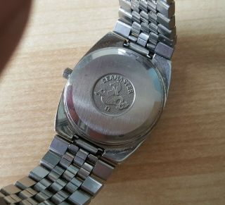 Gent ' s Vintage 1977 Stainless Steel Omega Seamaster Quartz Wrist Watch 7