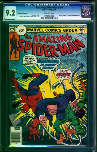 Spider - Man 159 Cgc 9.  2 Rare 30 Cent Price Variant