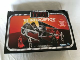 Star Wars 2013 Vintage Tie Interceptor Return Of The Jedi Box