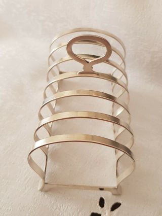 Solid Silver Toast Rack